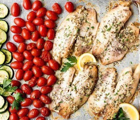 Italian tilapia recipe