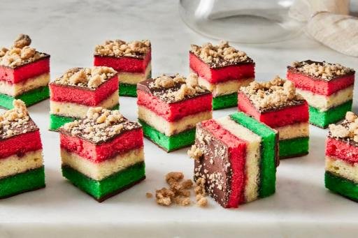 Italian Rainbow Cookie Cake Recipe