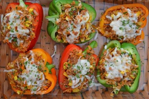 Italian Sausage Stuffed Peppers Recipe