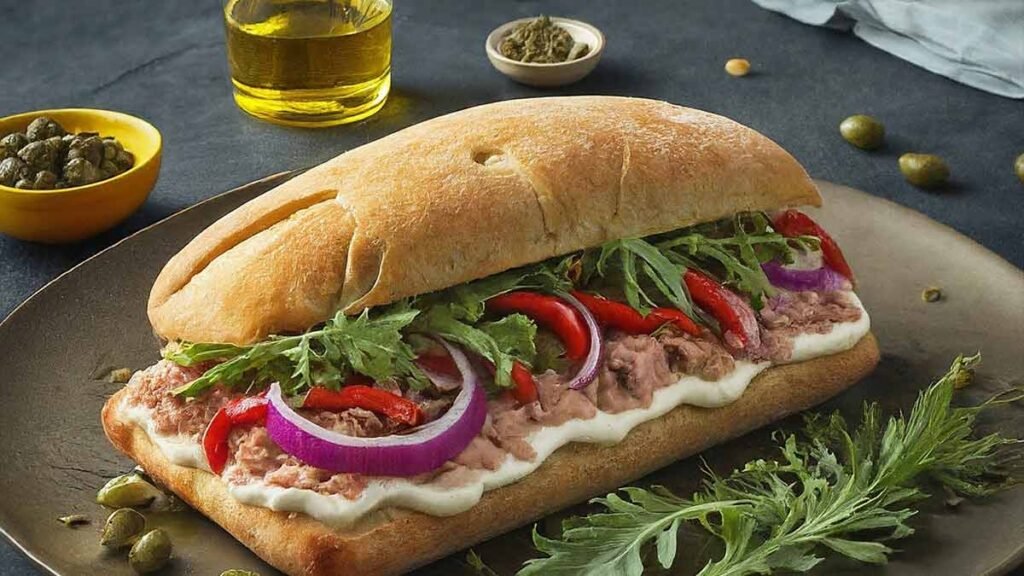 Italian Tuna Sandwich Recipe