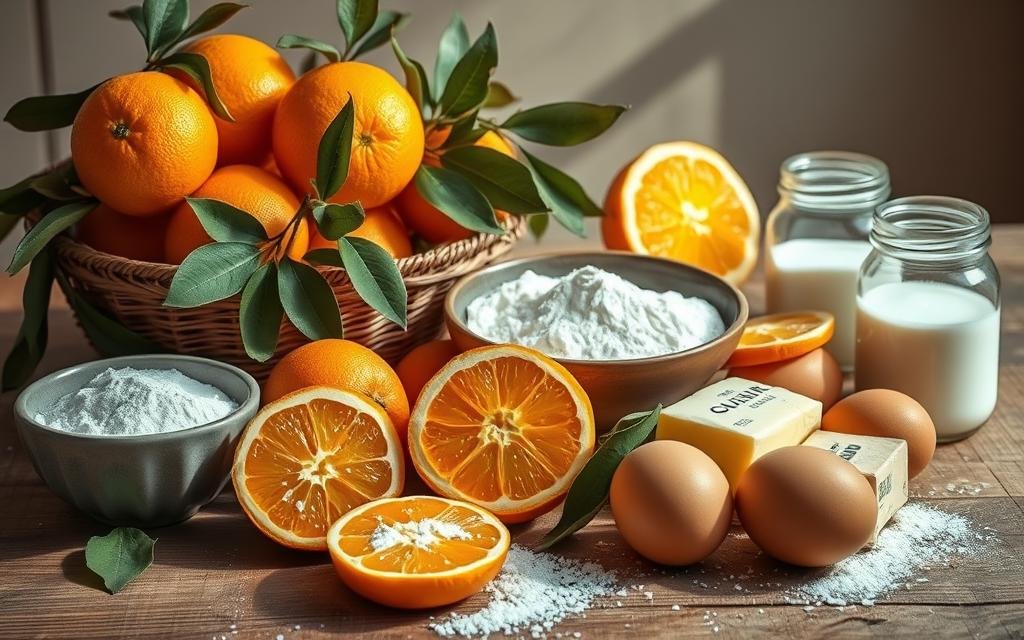 Italian orange cake ingredients