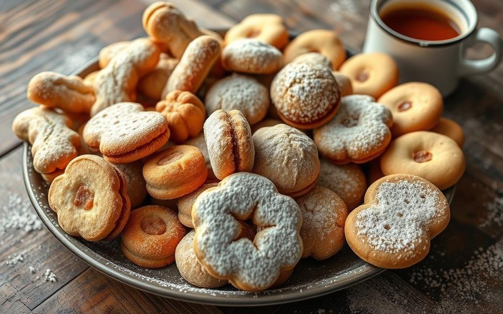 Traditional Italian cookies