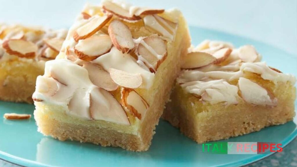 Italian Almond Bars Recipe