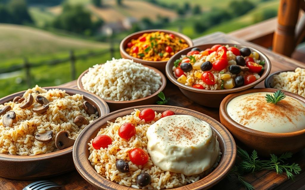 Italian rice dishes