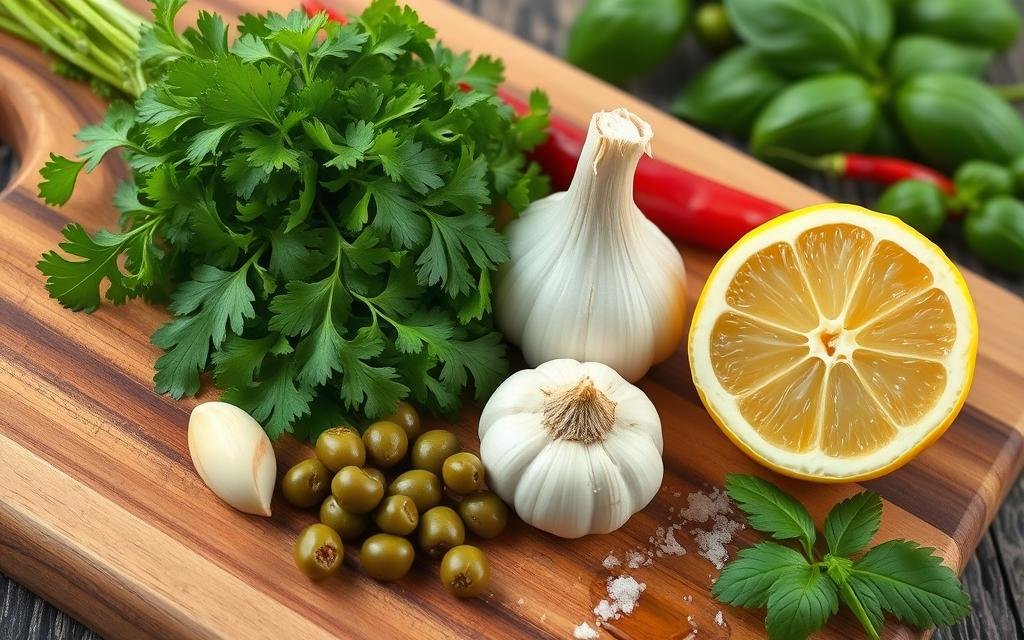 Italian salsa verde recipe ingredients