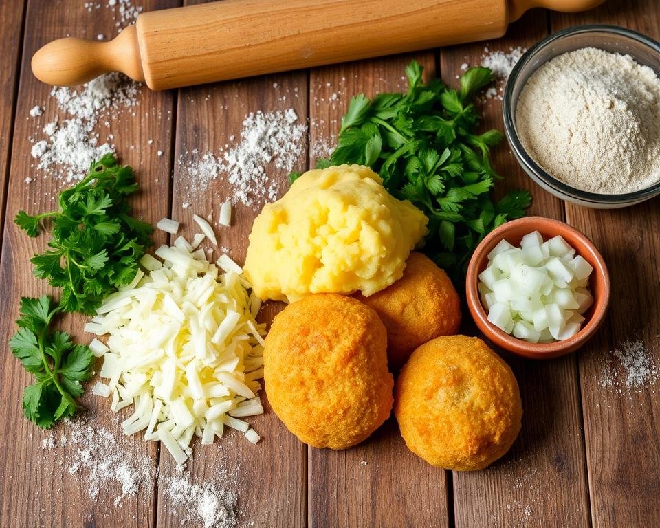 Italian potato croquettes ingredients