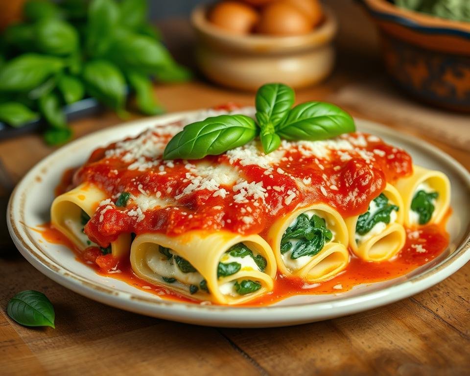 italian baked manicotti recipe